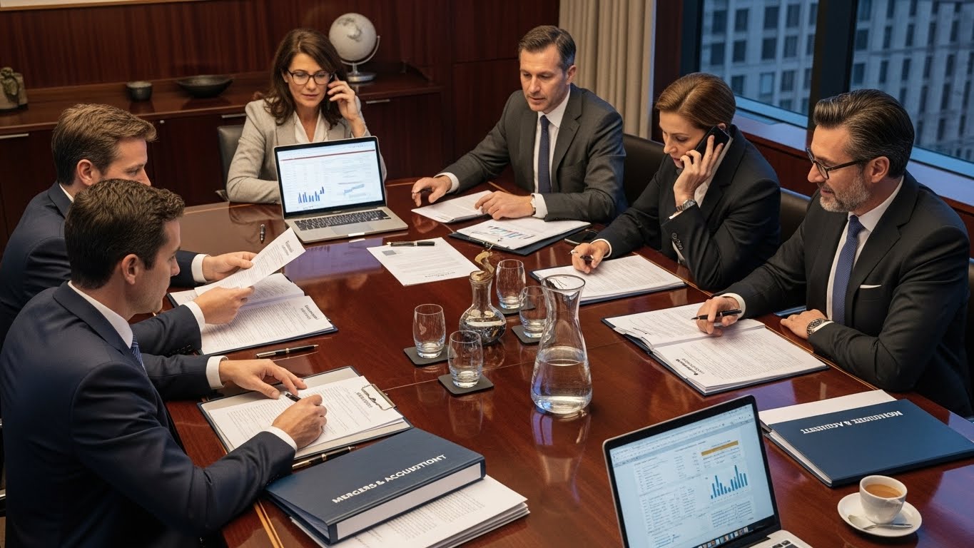 Derecho Corporativo legal services illustration